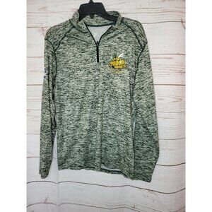 Badger Med Lyndon Hornets Cross Country Embroidered North Atlantic 1/4 Zip Shirt